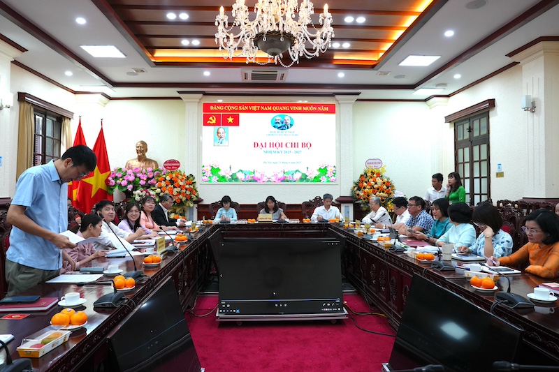 Chi bộ Vụ Tổ chức cán bộ phải là trung tâm tham mưu chiến lược về công tác tổ chức- cán bộ